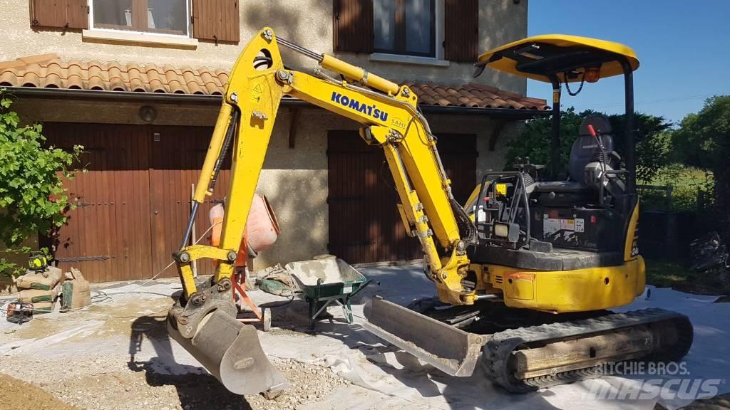 Komatsu PC24MR-5 Міні-екскаватори < 7т