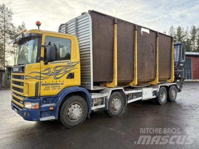 Scania R114 8X2 Лісовози