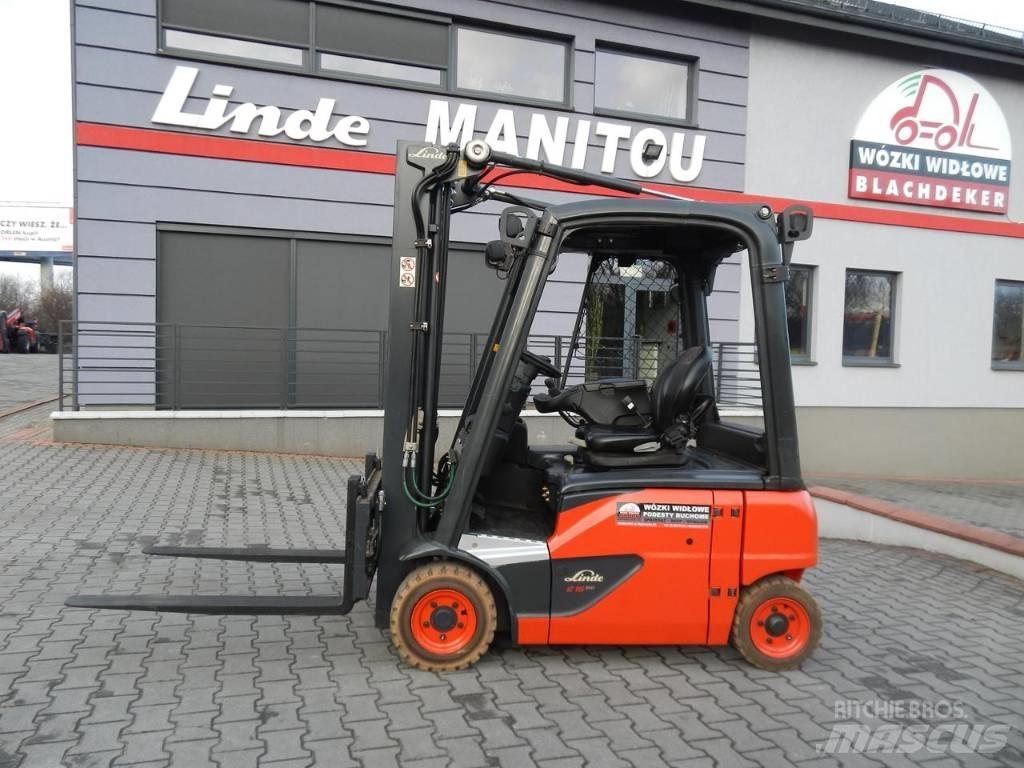 Linde E16P-02 Електронавантажувачі