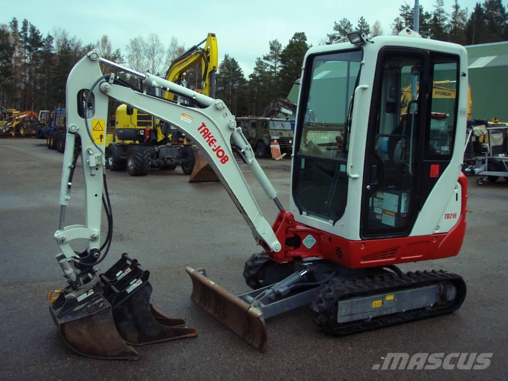 Takeuchi TB 216 Міні-екскаватори < 7т