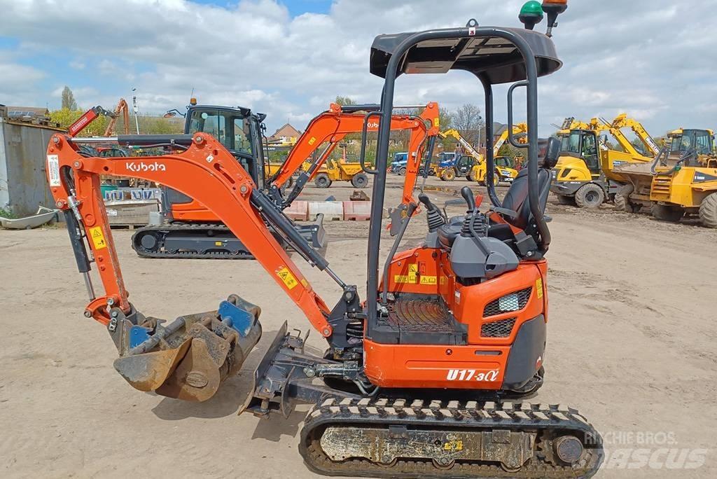 Kubota U 17-3 Міні-екскаватори < 7т