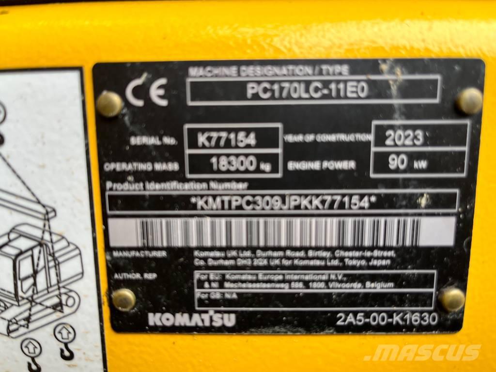 Komatsu PC 170 LC-11 Гусеничні екскаватори