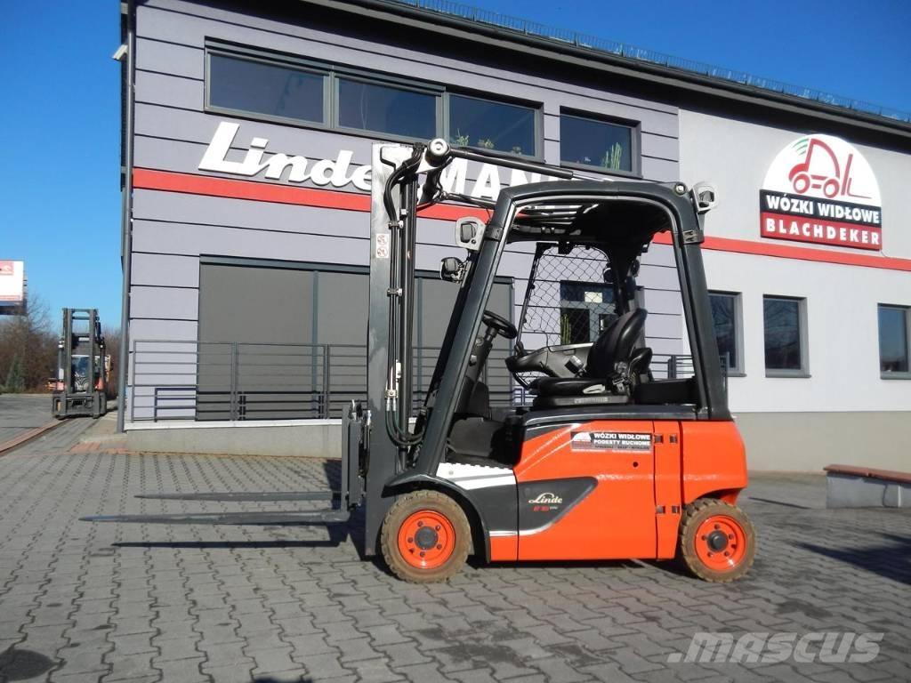 Linde E16P-02 Електронавантажувачі