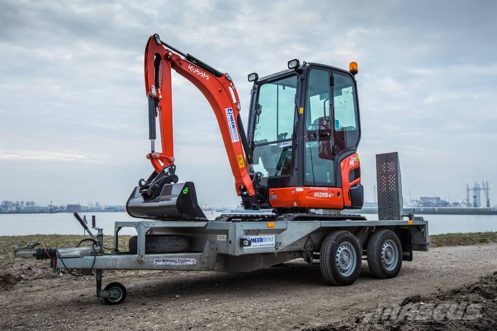 Kubota KX019-4 Міні-екскаватори < 7т