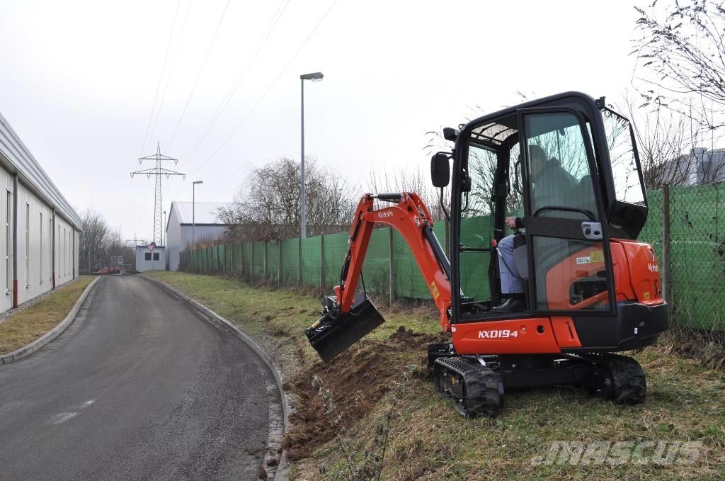 Kubota KX019-4 Міні-екскаватори < 7т