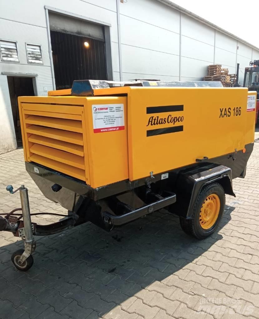 Atlas Copco XAS186 Компресори