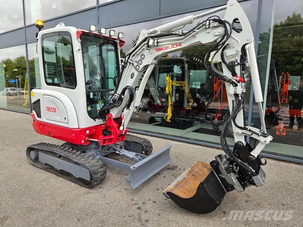 Takeuchi TB 225 Міні-екскаватори < 7т