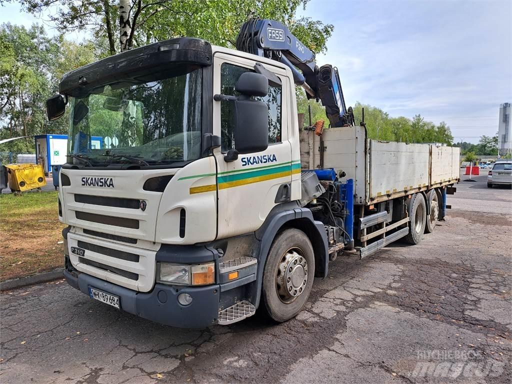 Scania P310 + HR Вантажівки-платформи/бокове розвантаження