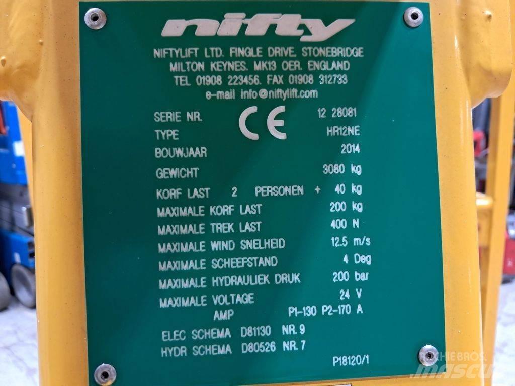 Niftylift HR12NE Колінчаті підйомники