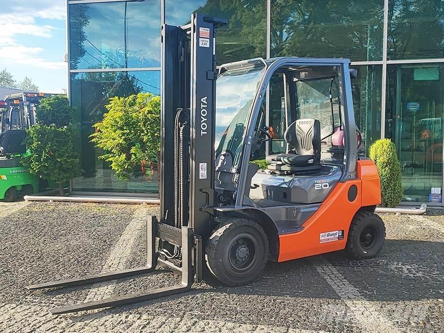 Toyota 02-8FGF20 Газові навантажувачі