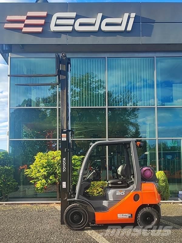 Toyota 02-8FGF20 Газові навантажувачі