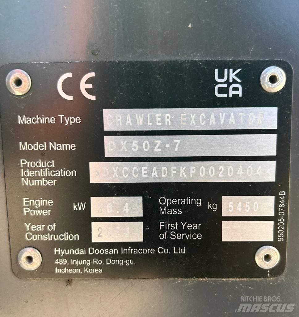 Doosan DX 50 Z-7 Складська техніка - Інші