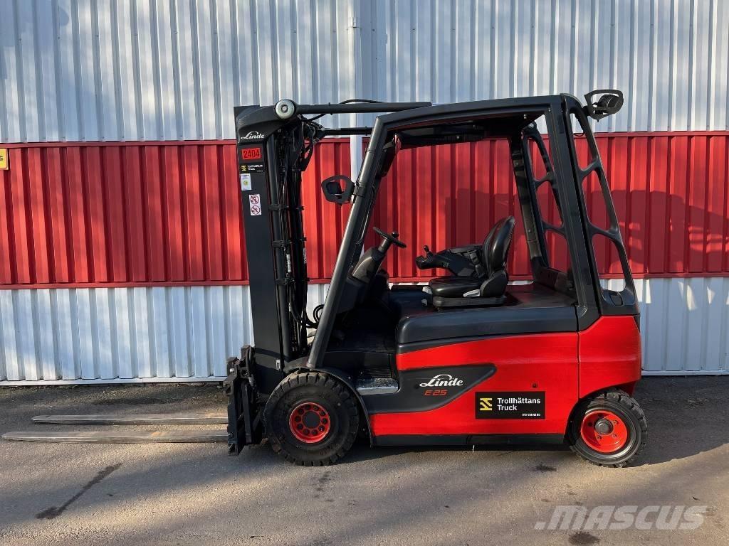 Linde E25L-02 Електронавантажувачі