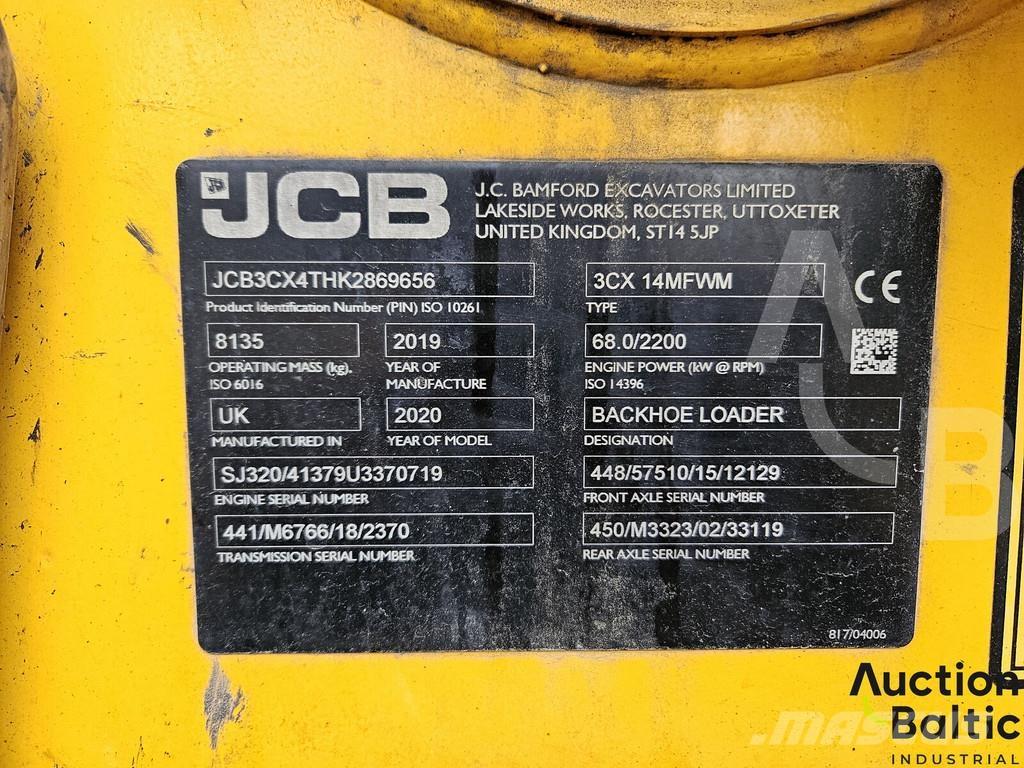 JCB 3 CX Екскаватори-навантажувачі