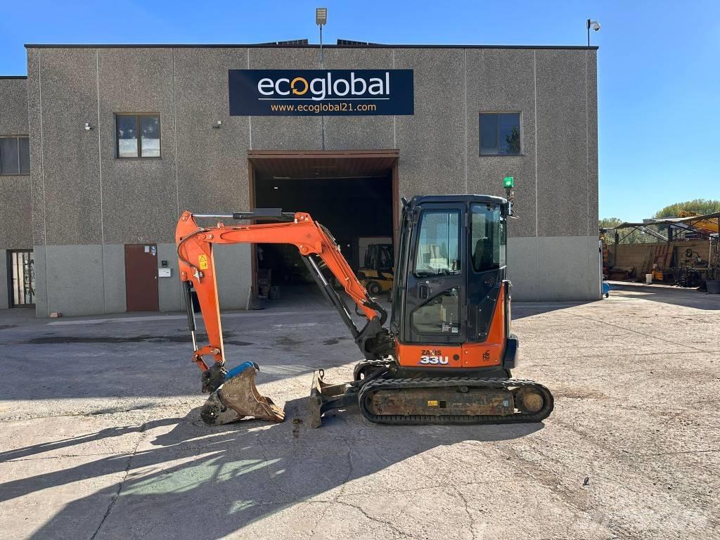 Hitachi ZX 33 U-6 Міні-екскаватори < 7т