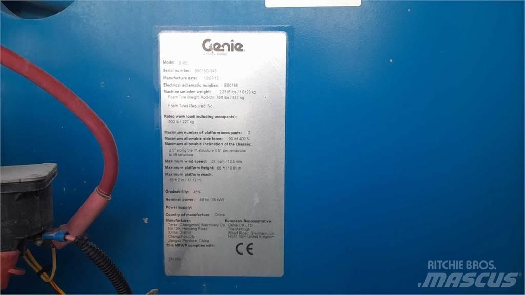 Genie S65 Телескопічні підйомники