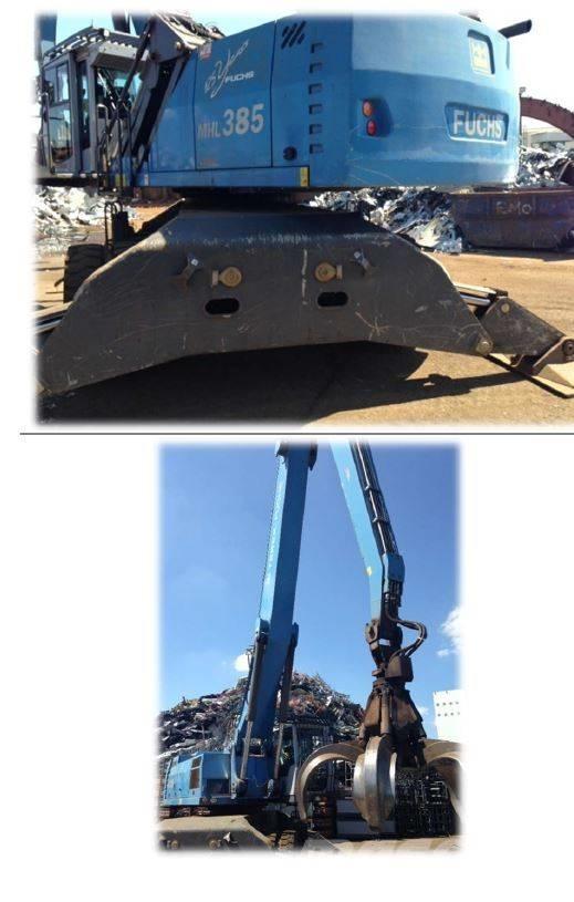 Fuchs MHL 385 Перевантажувачі металобрухту/промислові навантажувачі