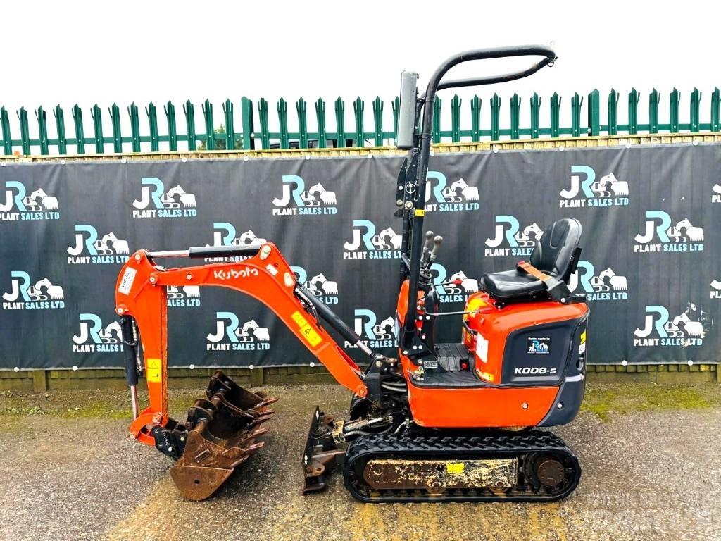 Kubota K008-5 Міні-екскаватори < 7т