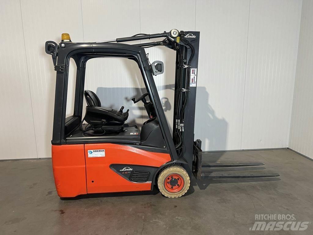 Linde E16-02 Електронавантажувачі