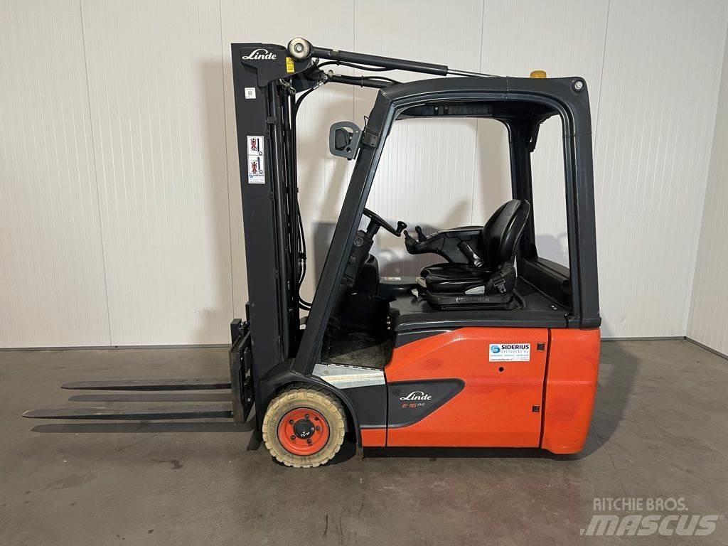 Linde E16-02 Електронавантажувачі