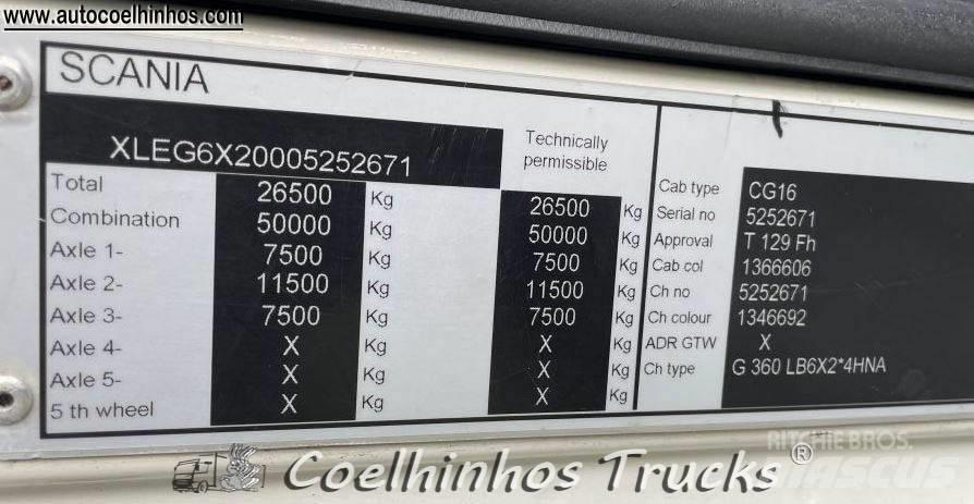 Scania G 360 Шасі з кабіною