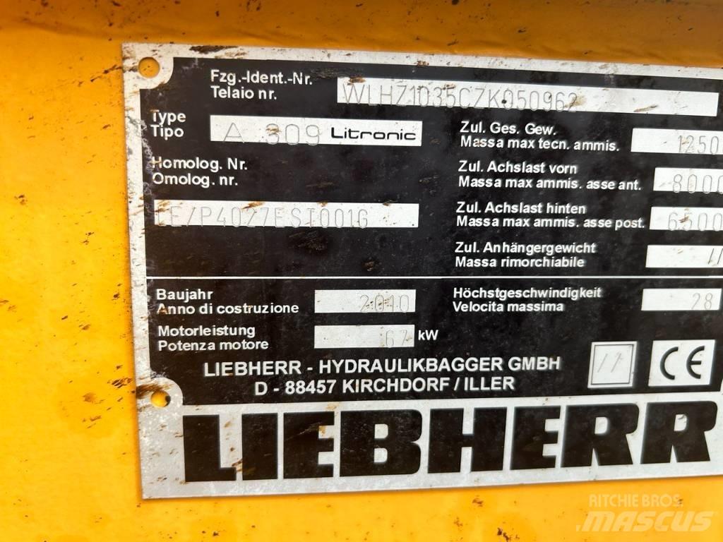 Liebherr A 309 Колісні екскаватори