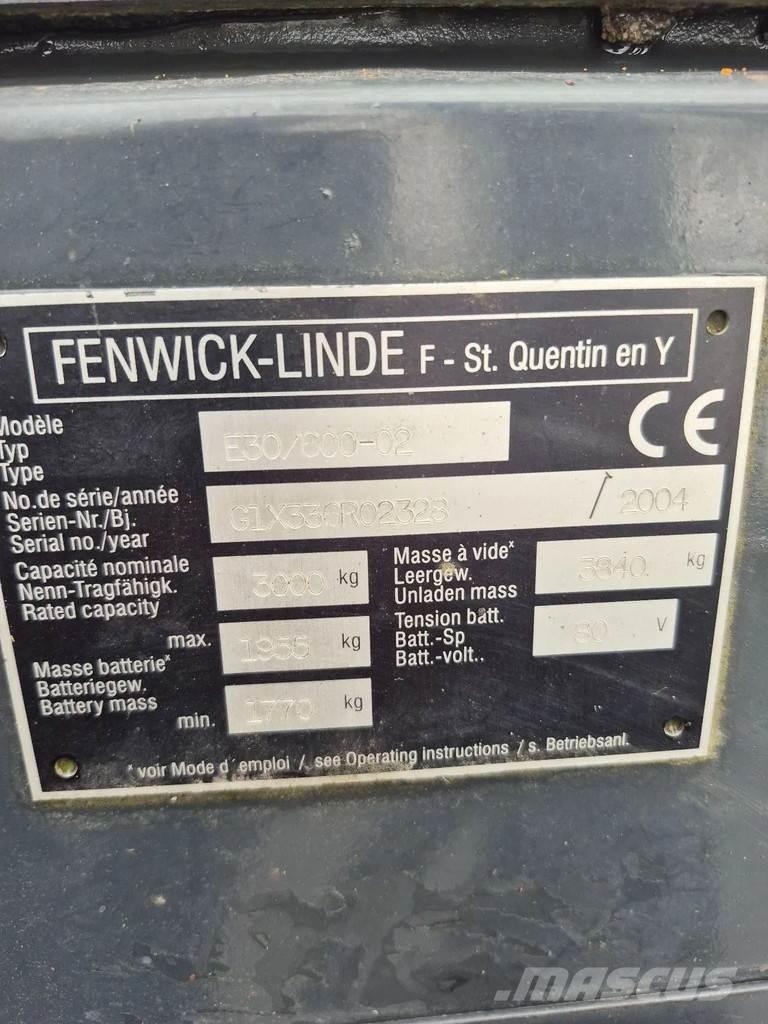 Linde e30/600-02 Електронавантажувачі