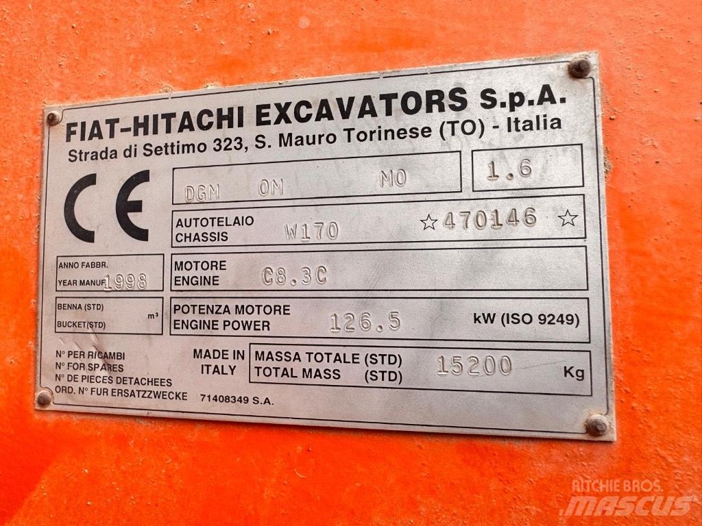 Hitachi W 170 Фронтальні навантажувачі