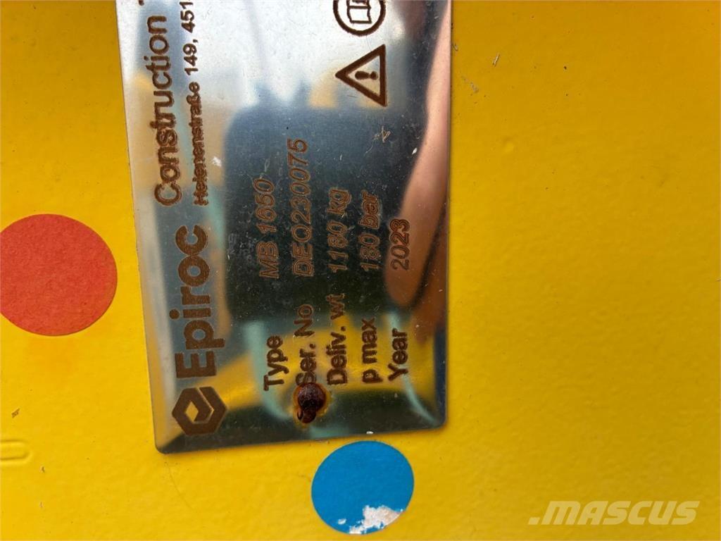 Epiroc MB1650 Плуги