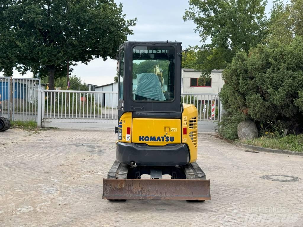 Komatsu PC26MR-3 Міні-екскаватори < 7т