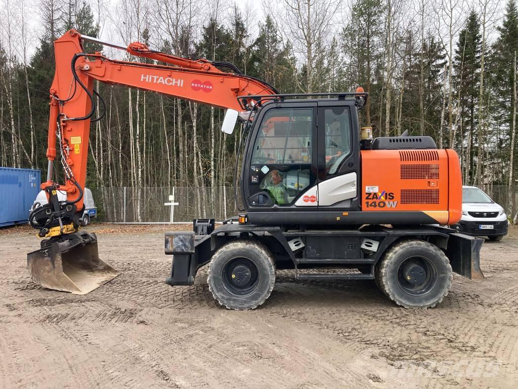 Hitachi ZX 140 W-5B Колісні екскаватори