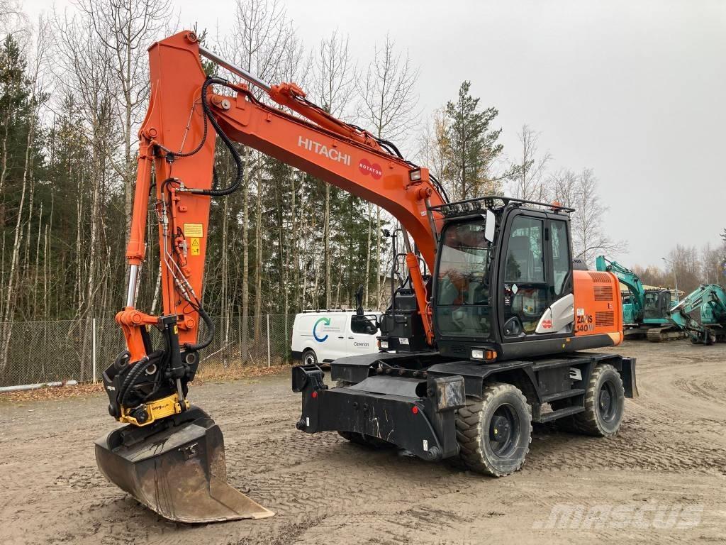 Hitachi ZX 140 W-5B Колісні екскаватори