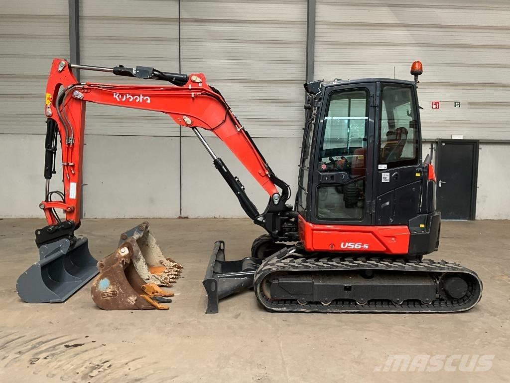 Kubota U 56-5 Міні-екскаватори < 7т
