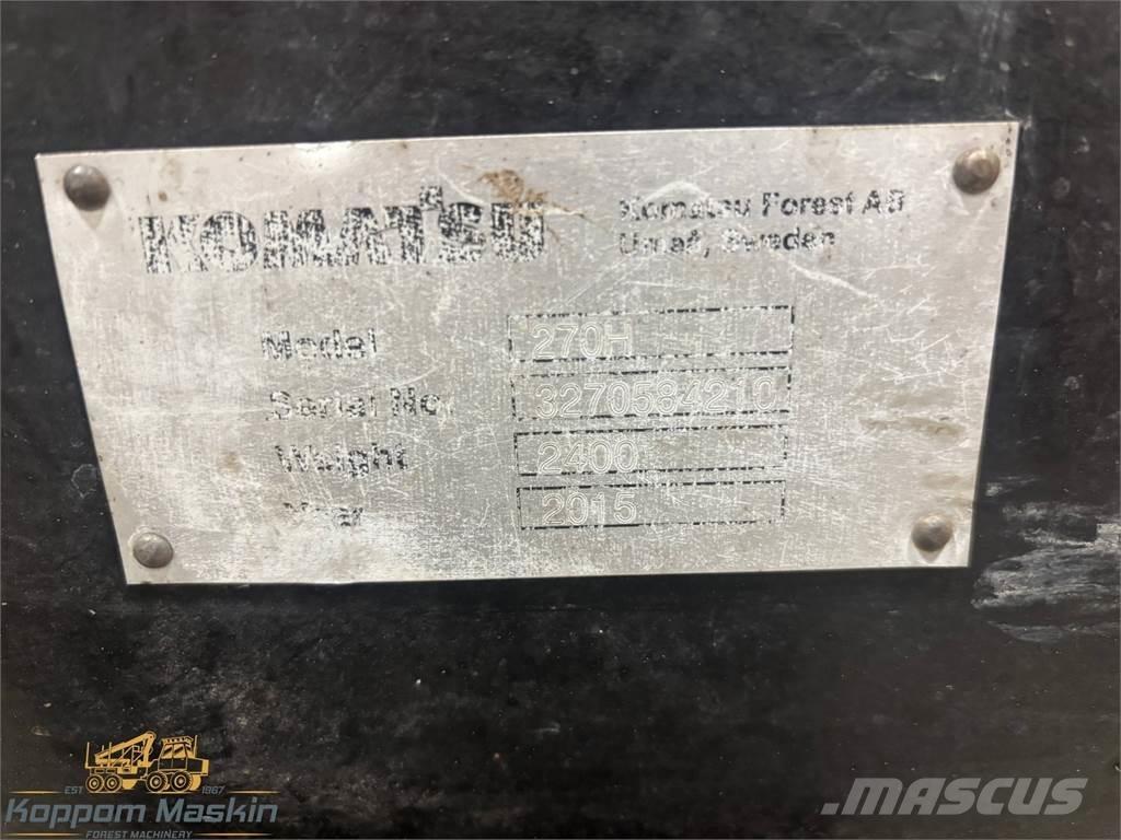 Komatsu 270H Крани лісозаготівельних машин