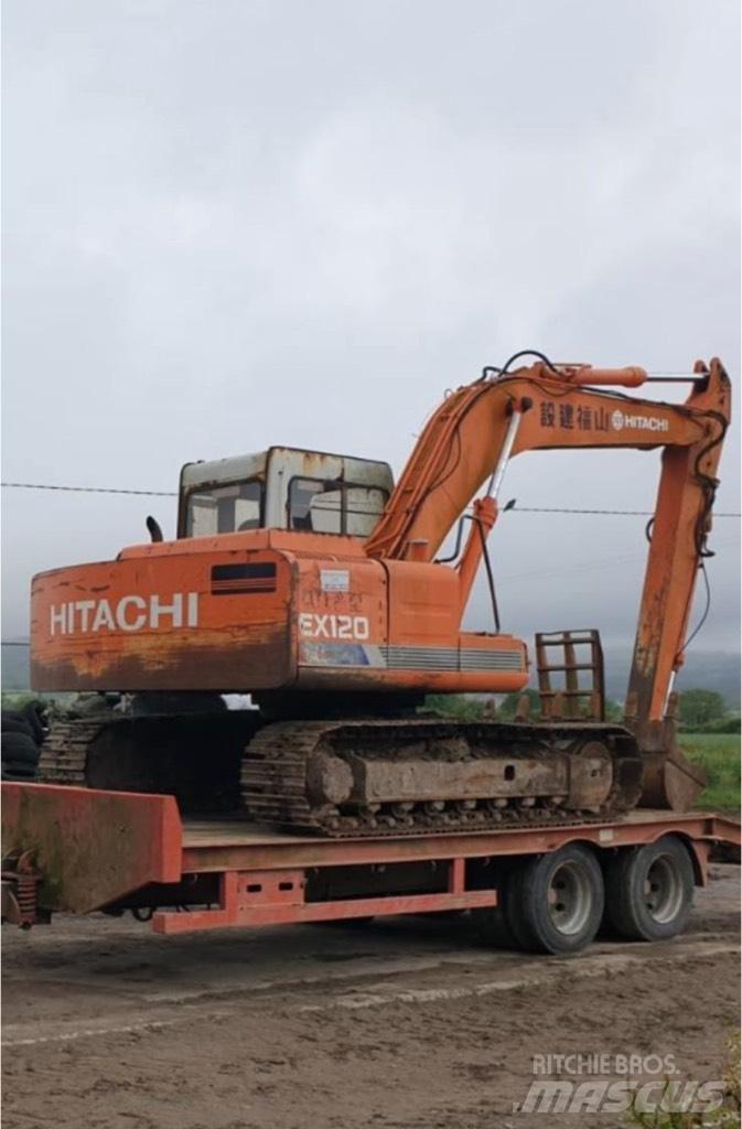 Hitachi EX 120-1 Гусеничні екскаватори