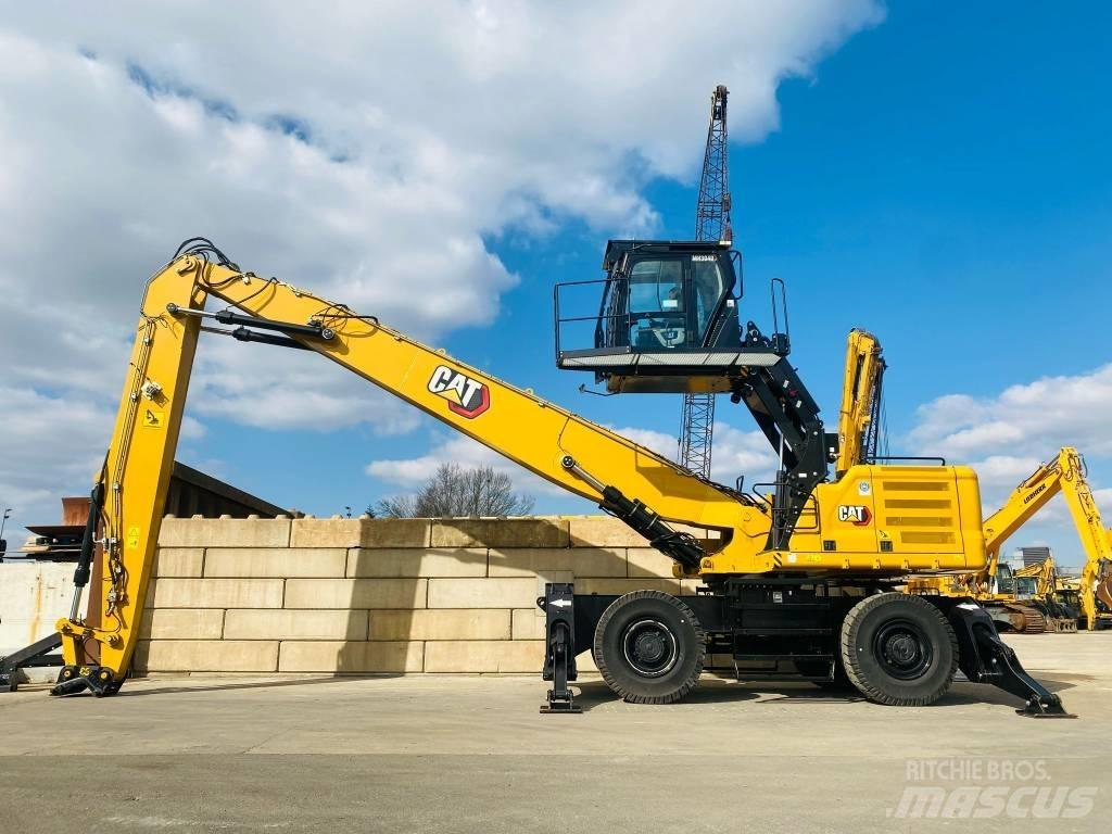 CAT mh3040 Перевантажувачі металобрухту/промислові навантажувачі