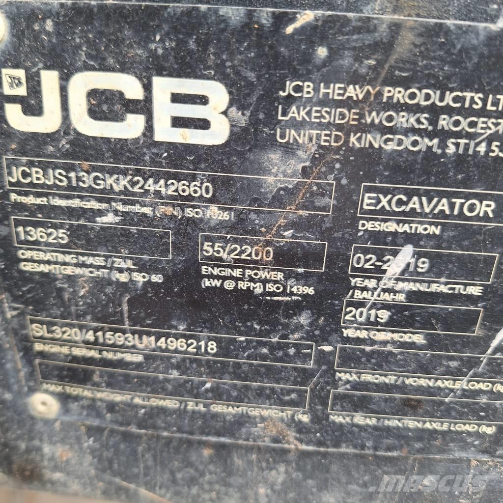 JCB JS 131 LC Гусеничні екскаватори