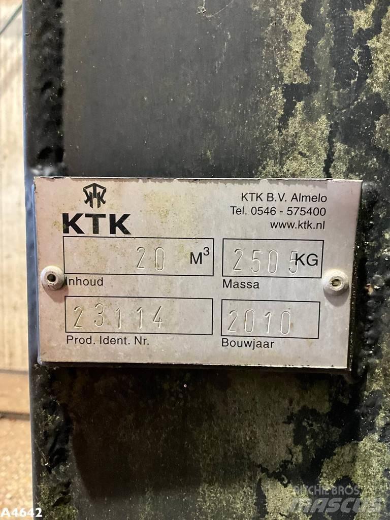  KTK 20m³ container Спеціальні контейнери