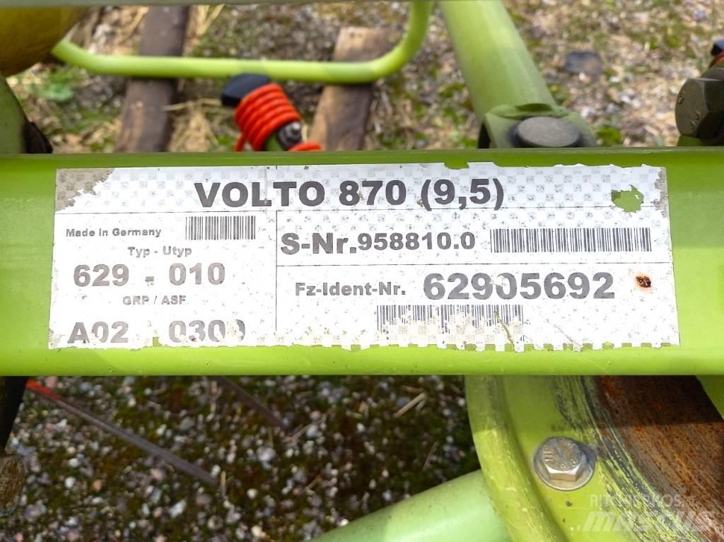 CLAAS Volto 870 Граблі і сінозворушувачі