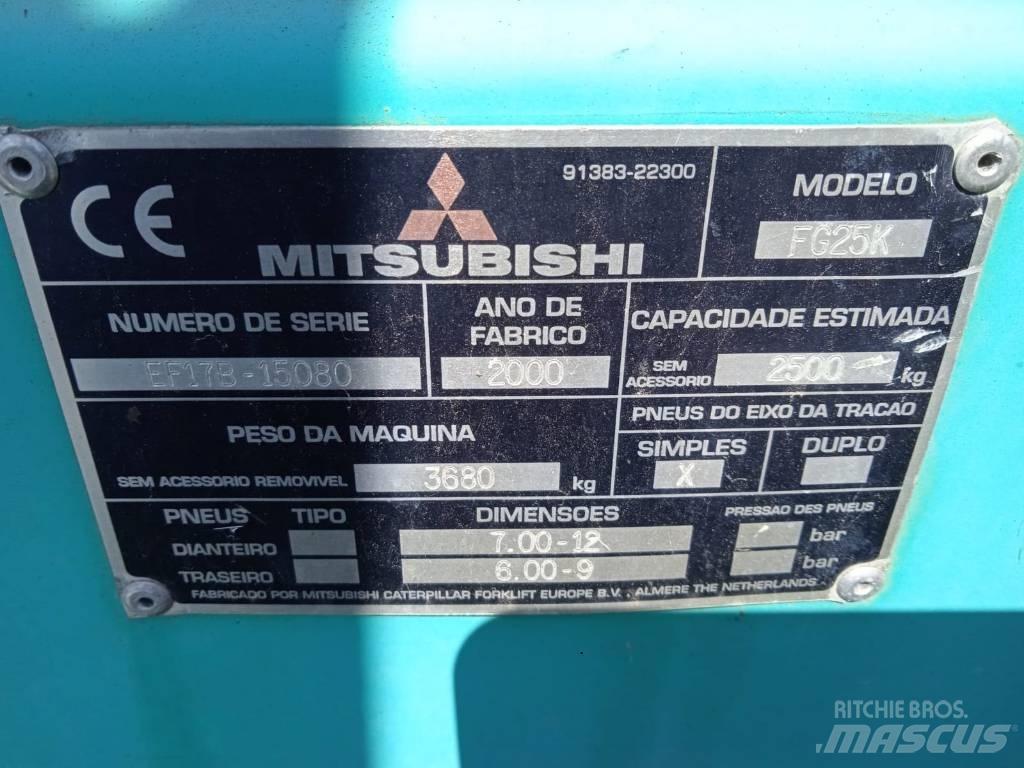 Mitsubishi FG25K Газові навантажувачі