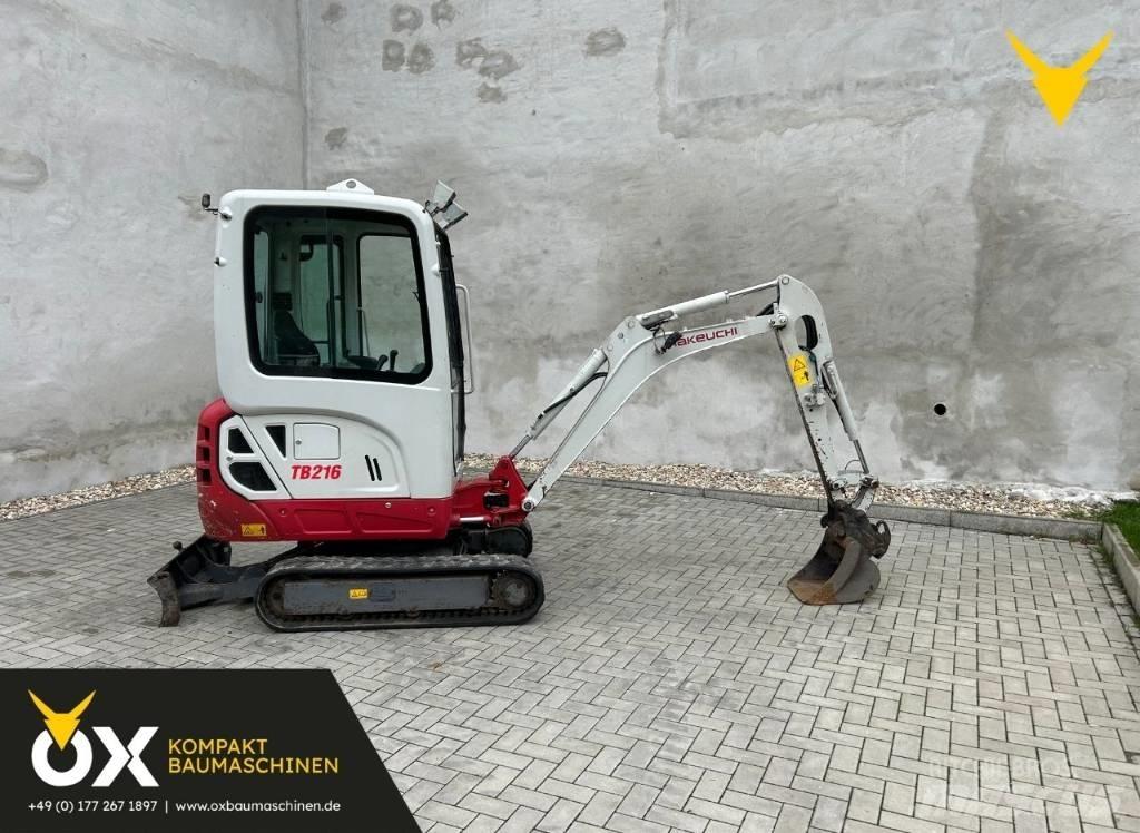 Takeuchi TB 216 Міні-екскаватори < 7т