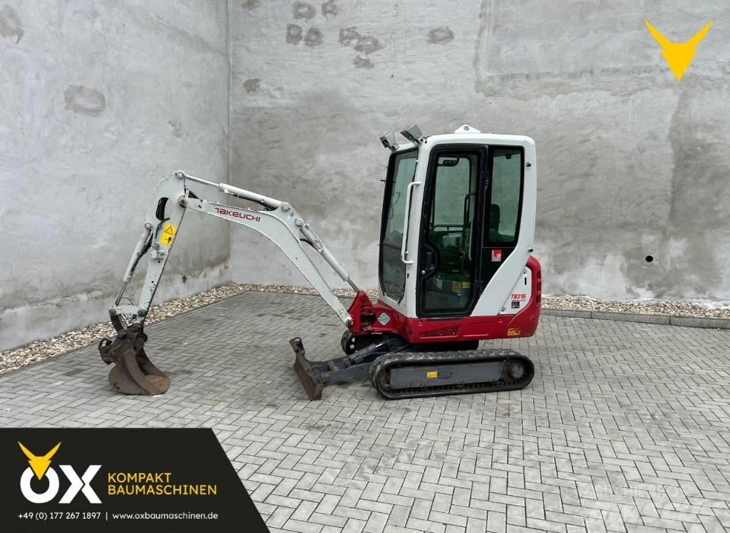 Takeuchi TB 216 Міні-екскаватори < 7т
