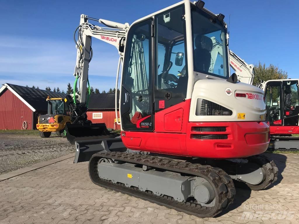 Takeuchi TB250-2 Міні-екскаватори < 7т
