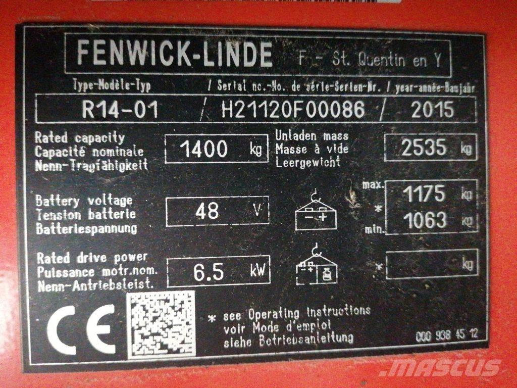 Linde R14-01 Річ-трак із високим підйомом