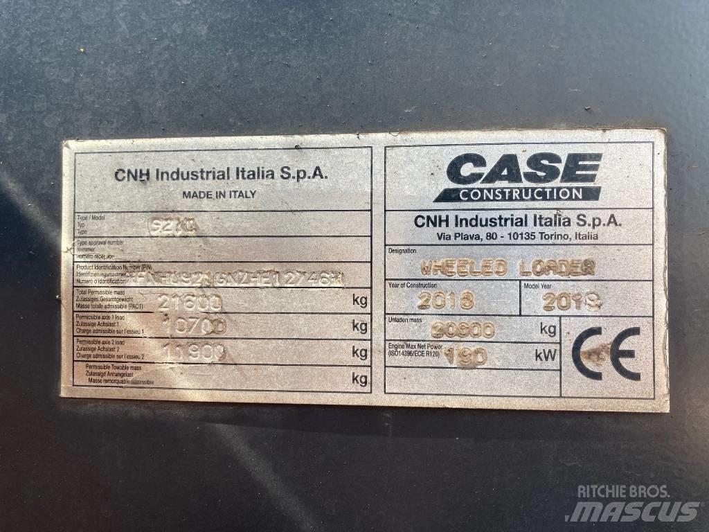 CASE 921G Фронтальні навантажувачі