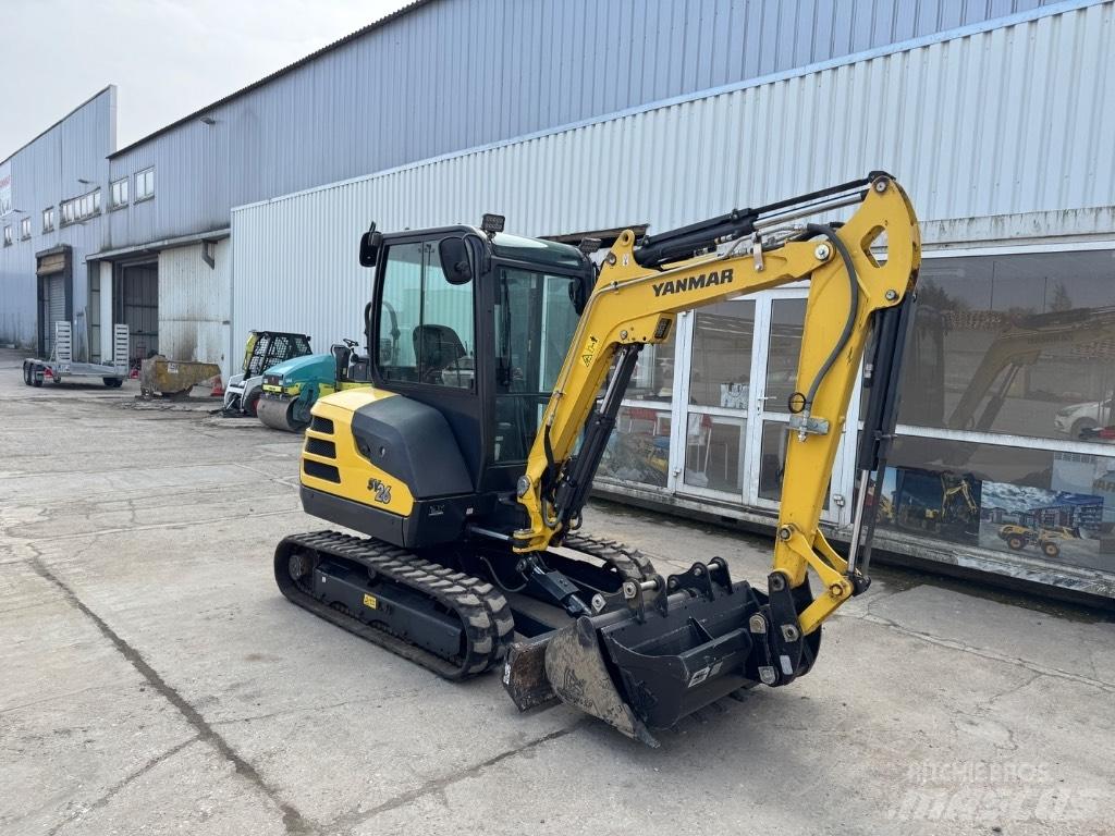 Yanmar SV26 (01566) Міні-екскаватори < 7т