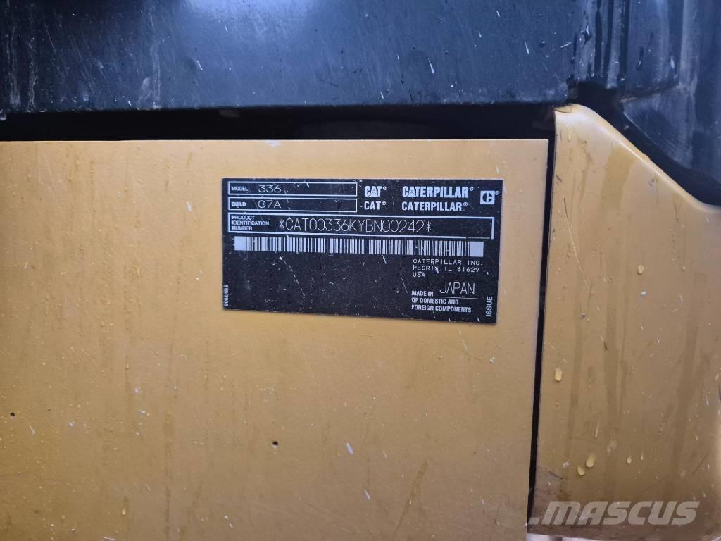 CAT 336 Гусеничні екскаватори