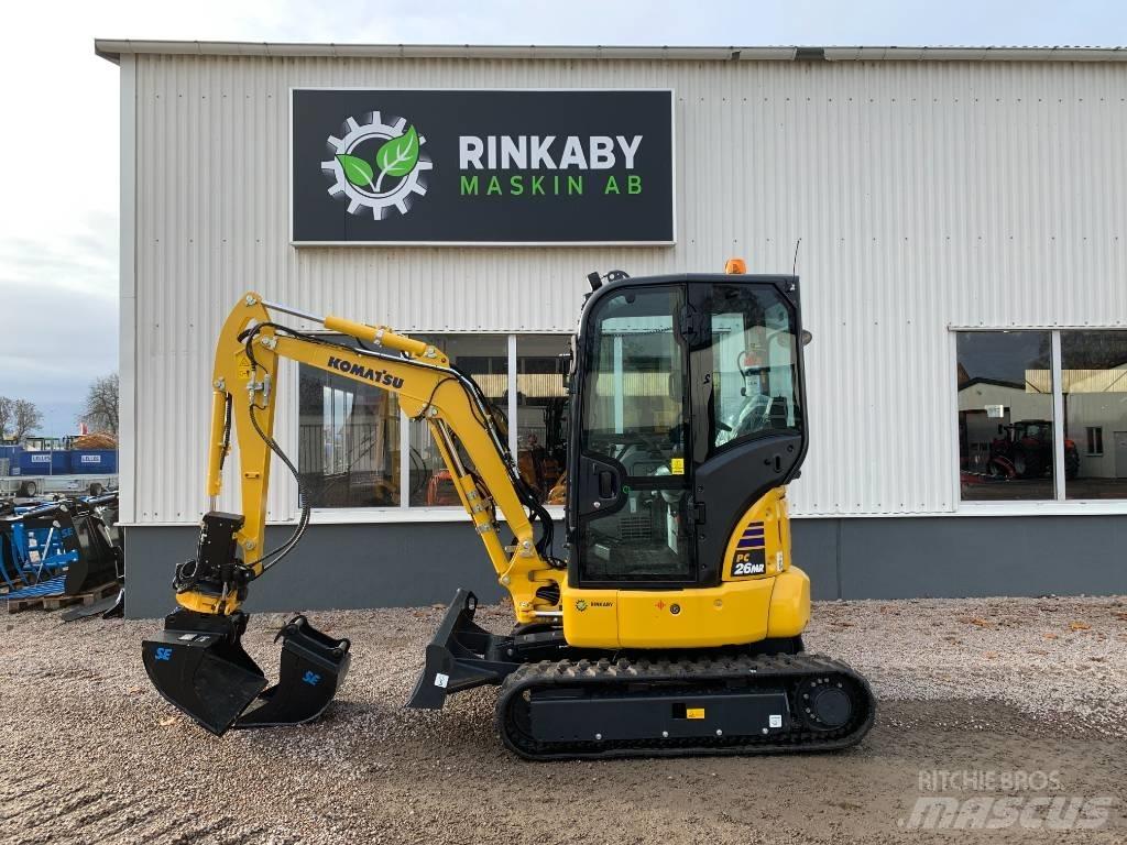 Komatsu PC26 MR-5 Міні-екскаватори < 7т