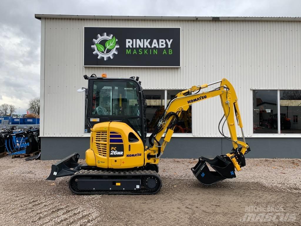 Komatsu PC26 MR-5 Міні-екскаватори < 7т
