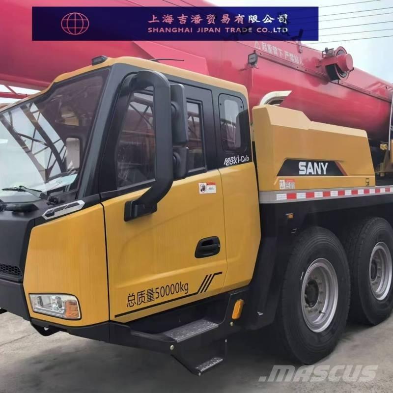 Sany stc 1000 автокрани
